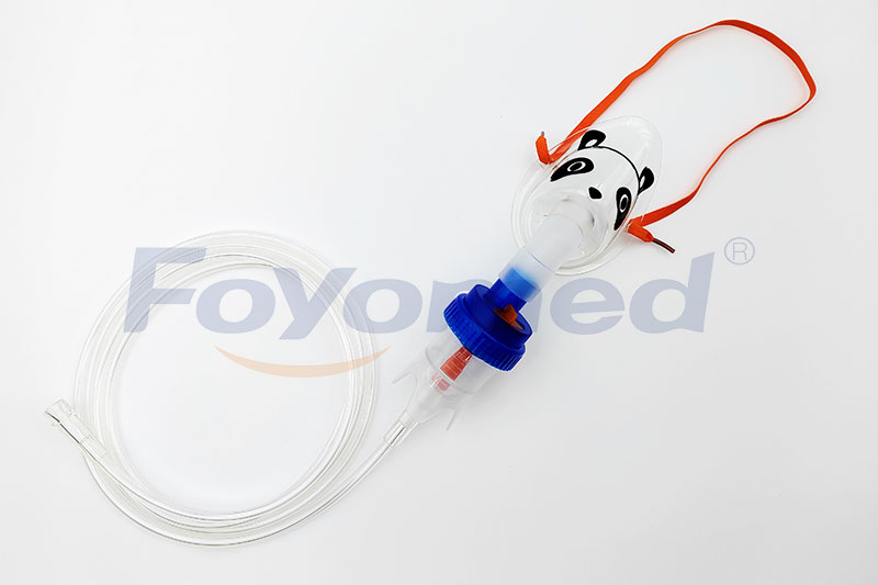 LB2111 Pediatric Cartoon Nebulizer Mask with 360° swivel connector